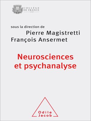 cover image of Neurosciences et psychanalyse